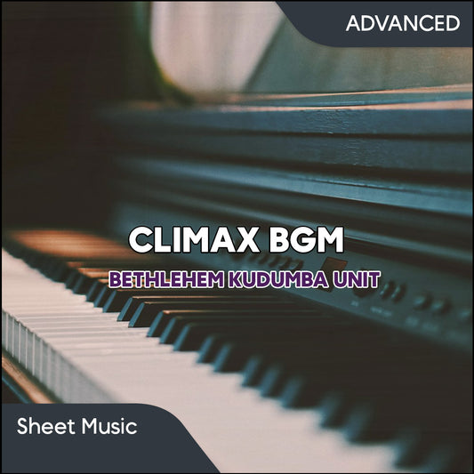 Climax BGM – Sheet Music | Bethlehem Kudumba Unit